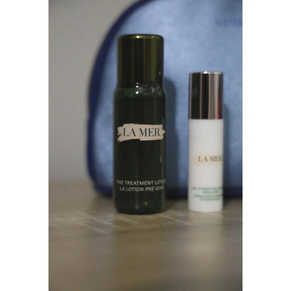 La Mer Travel Skincare Set Treatment Lotion‎ Hydrating Emulsion Eye Concentrate